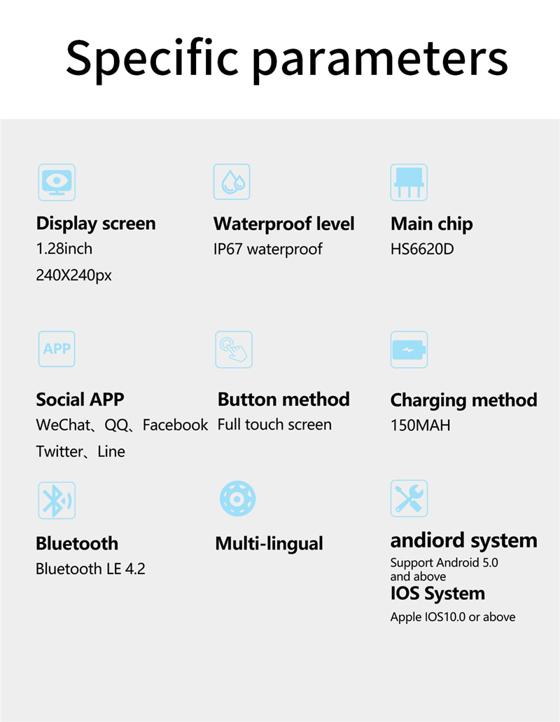 QW13 Round Smart Watch